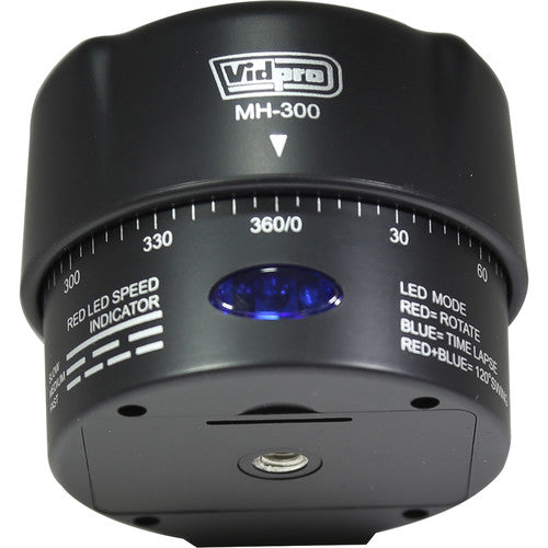 Vidpro MH-300 Motorized Pan Head with Remote Control - Buy Direct & Save