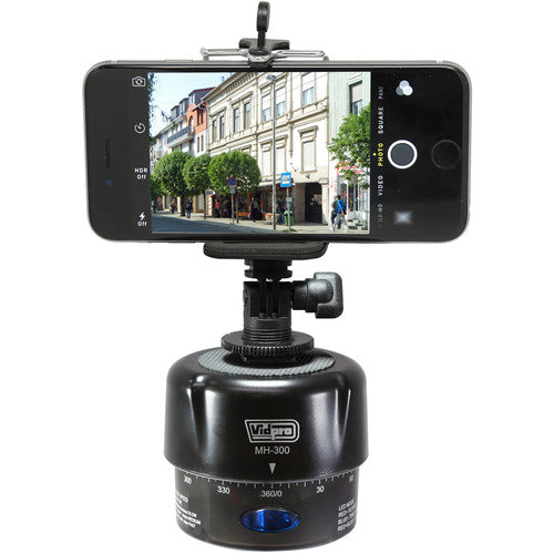 Vidpro MH-300 Motorized Pan Head with Remote Control - Buy Direct & Save