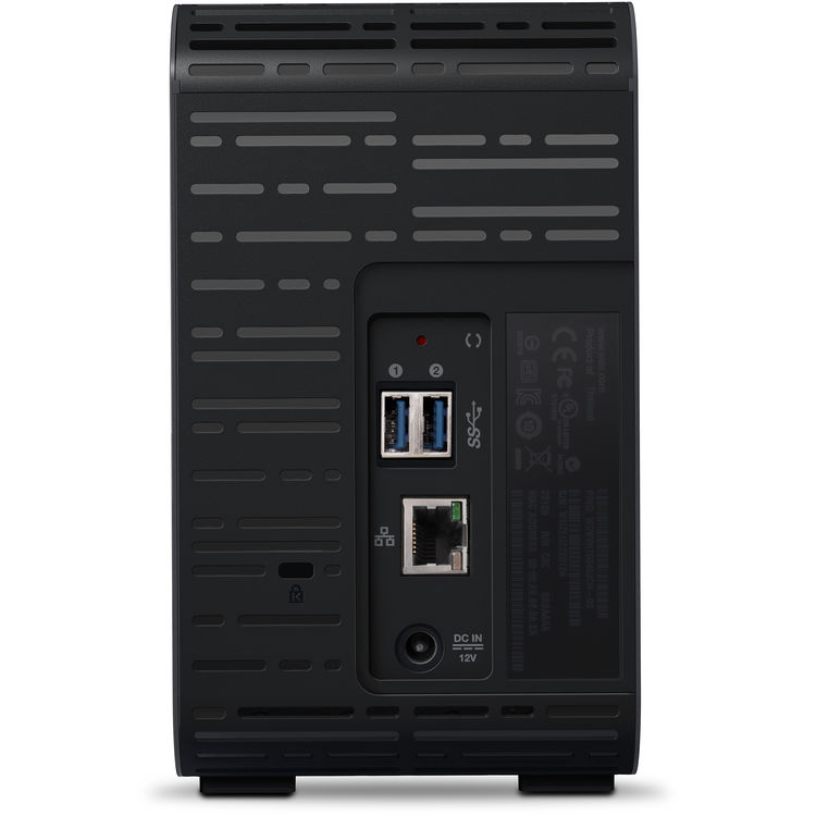 WD My Cloud Expert Series 16TB EX2 Ultra 2-Bay NAS Server (2 x 8TB)