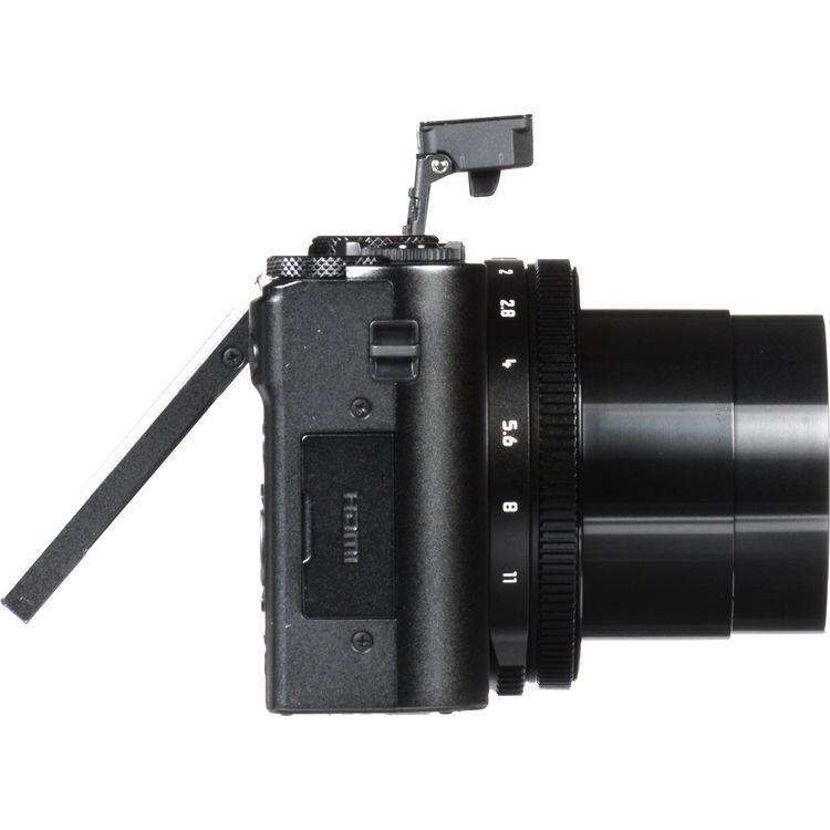 Panasonic LUMIX DMC-LX10 Compact Camera with 64GB SD Card, Battery & LowePro Pouch Panasonic