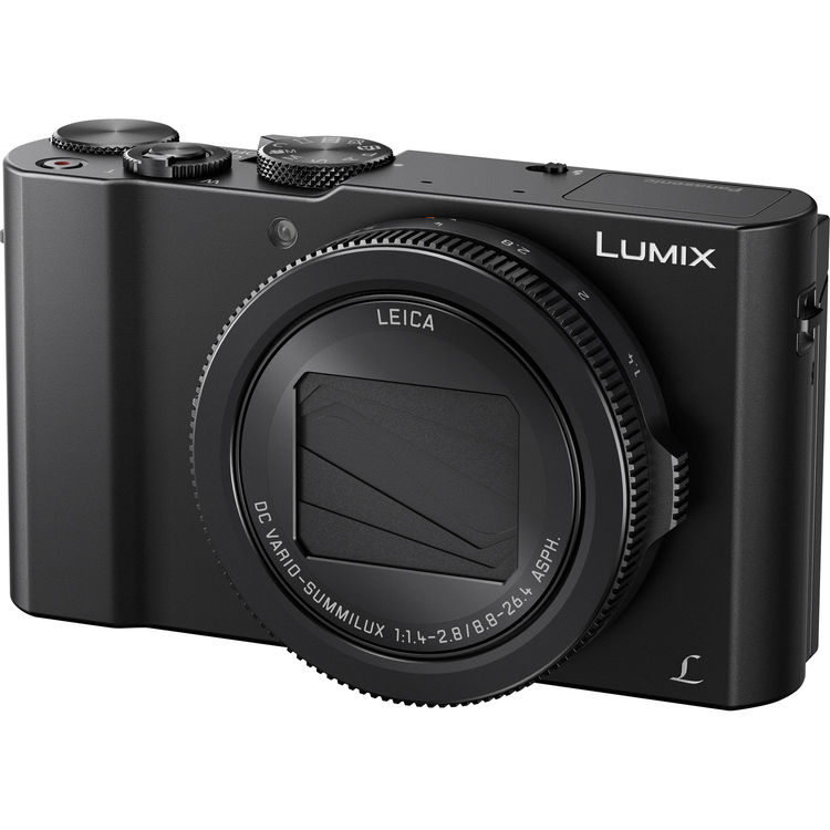 Panasonic LUMIX DMC-LX10 Compact Camera with 64GB SD Card, Battery & LowePro Pouch Panasonic