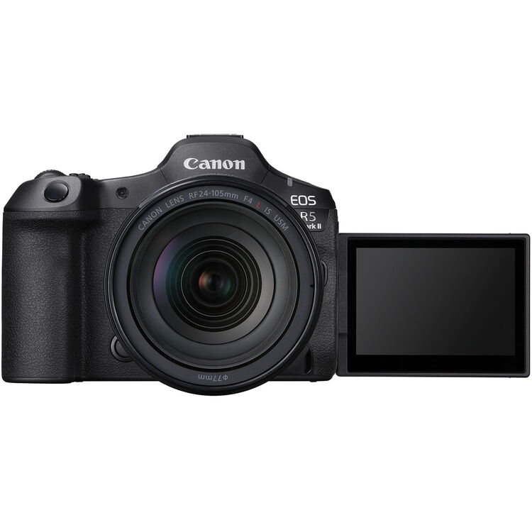 Canon EOS R5 Mark II Mirrorless Camera with 24-105mm Lens