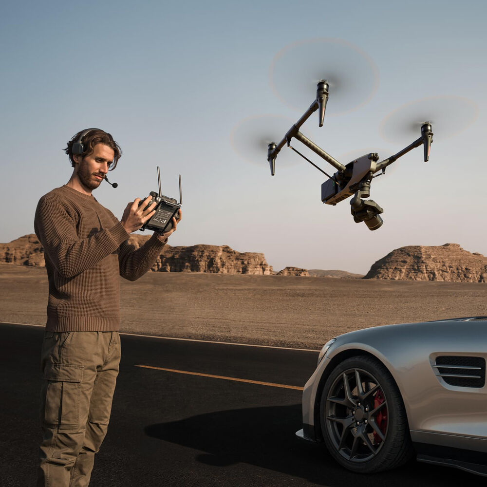 DJI Inspire 3 Professional 8K Drone Kit: 1TB PROSSD, 18mm Lens