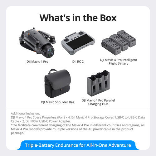 DJI Mavic 4 Pro Fly More Combo Camera Drone DJI