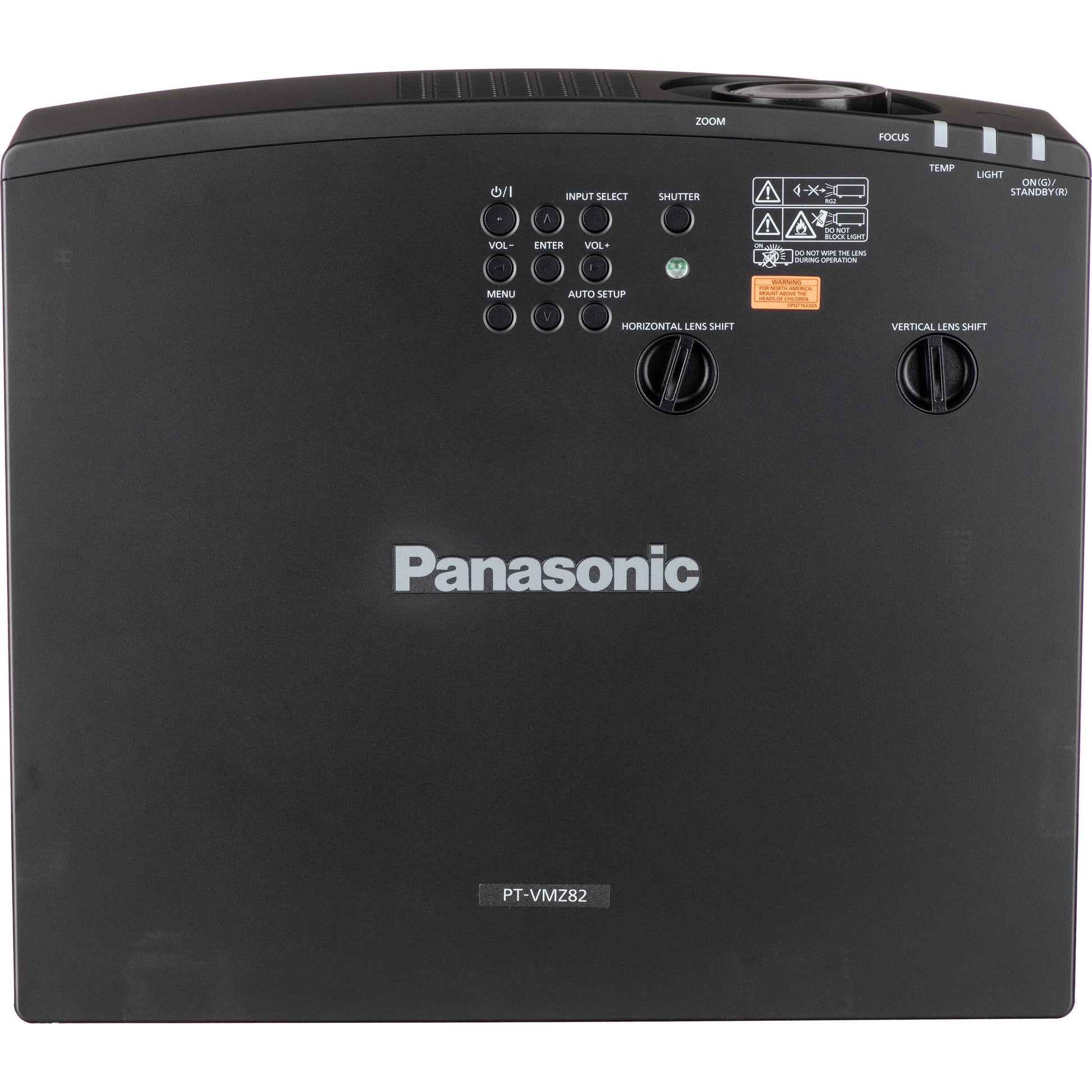 Panasonic PT-VMZ72B 7300-Lumen WUXGA Laser 3LCD Projector (Black)