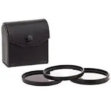 52mm Professional High Resolution Three Piece Filter Kit