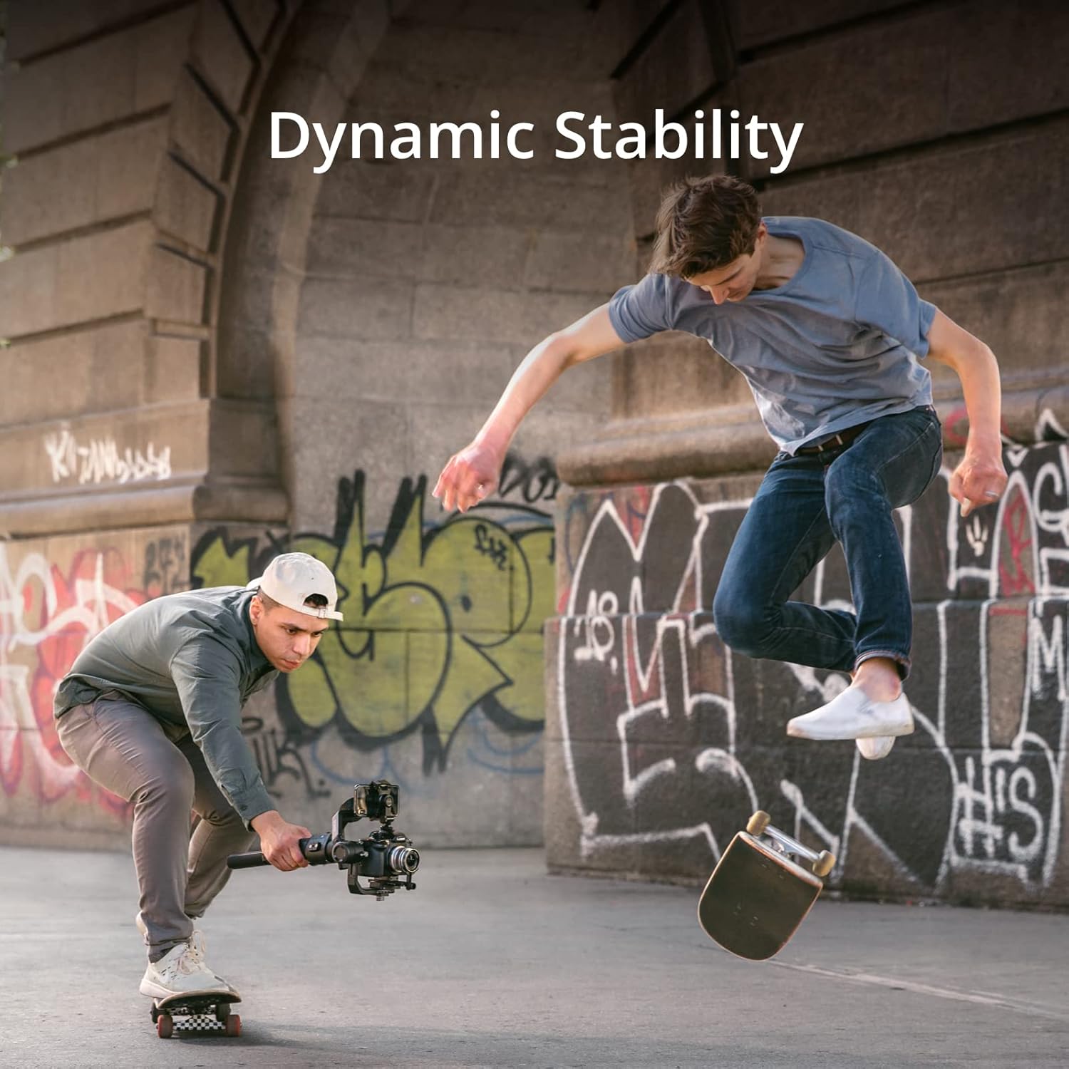 DJI Ronin-SC, 3-Axis Camera Stabilizer, up to 2kg (4.4lbs) Payload, Lightweight Design, Dynamic Stability, Automated Features, Available for Canon/Sony/Panasonic/Nikon/Fujifilm