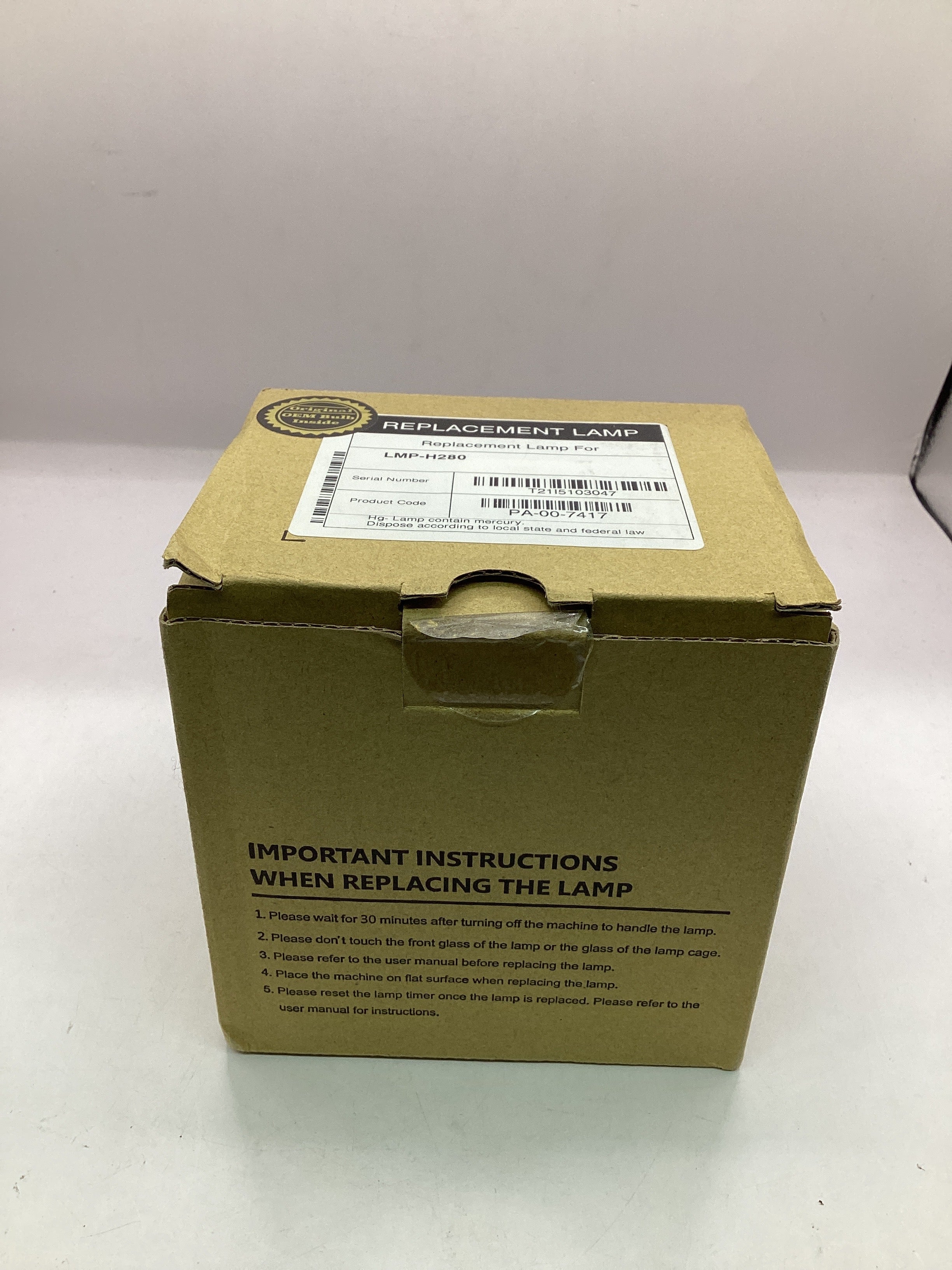 💡 LMP-H280 Replacement Projector Lamp – Bright & Reliable Projection