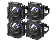 Panasonic ET-LAD12KF High Quality Quad-Pack Projector Lamp Replacement