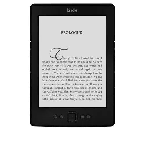 Kindle, 6" E Ink Display, Wi-Fi - Includes Special Offers (Previous Generation - 5th) - X001E68HH3