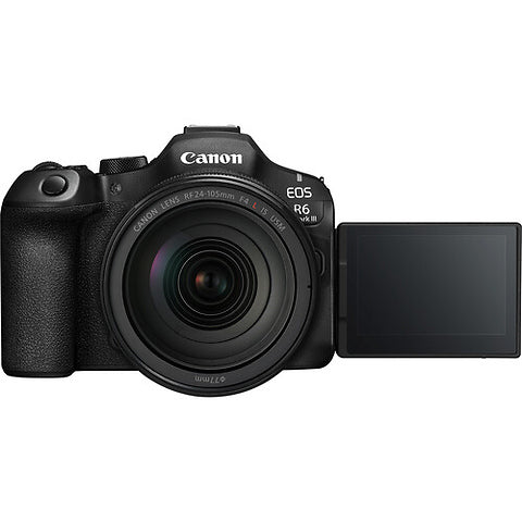 Canon EOS R6 Mark III Mirrorless Camera: 32.5MP, 40fps, 24-105mm f/4 Lens