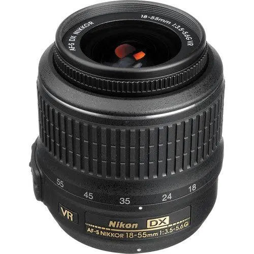 Nikon 18-55mm f/3.5-5.6G AF-S DX VR Nikkor Zoom Lens