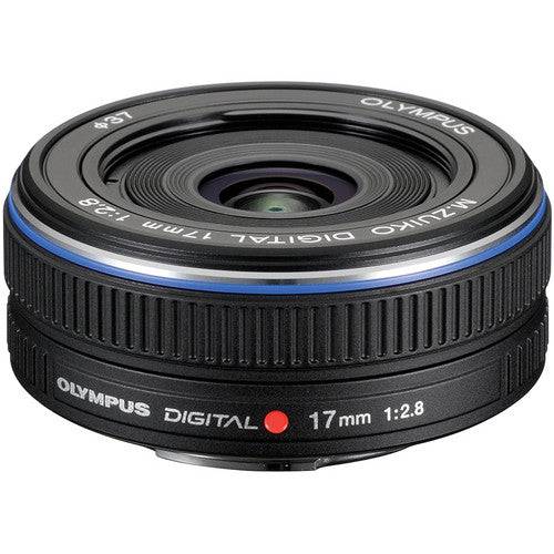 Olympus M.Zuiko Digital 17mm f/2.8 Lens for Micro Four Thirds Cameras (Black)