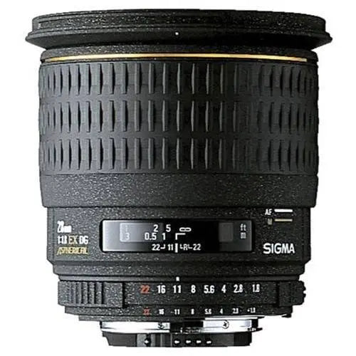 Sigma 28mm f/1.8EX Aspherical DG DF Macro AF Wide Angle Lens f/Nikon