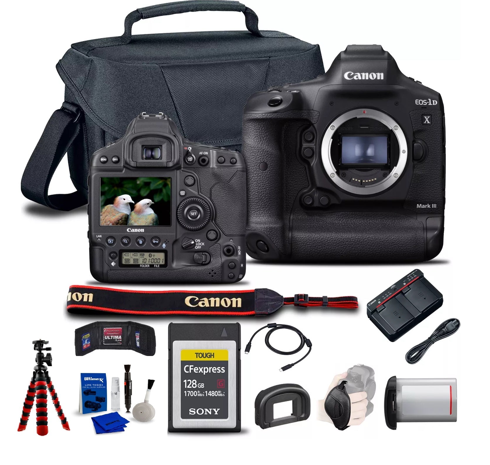 Canon EOS-1D X Mark III DSLR Camera Starter  Bundle - Buy Direct & Save