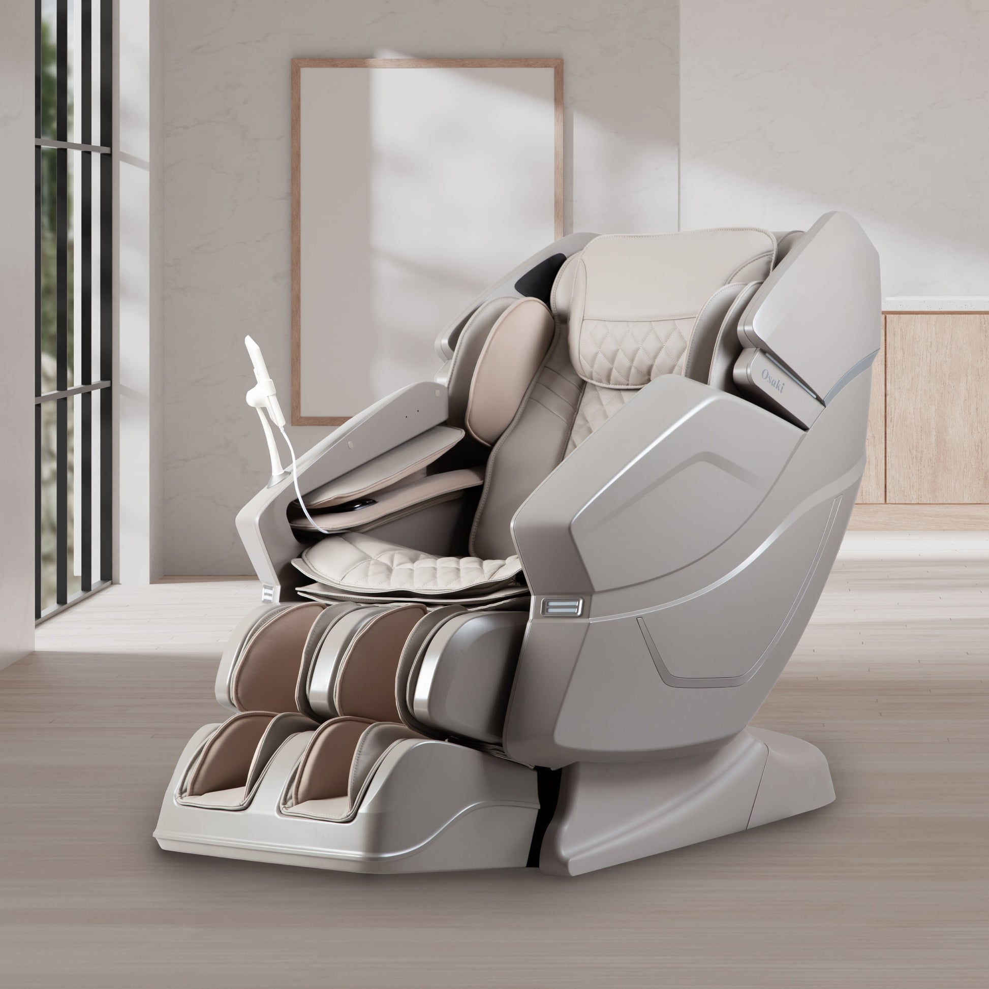 Osaki OS-3D Ai Vito Massage Chair with 5-year Warranty & Leather Cleaning Kit - Buy Direct & Save
