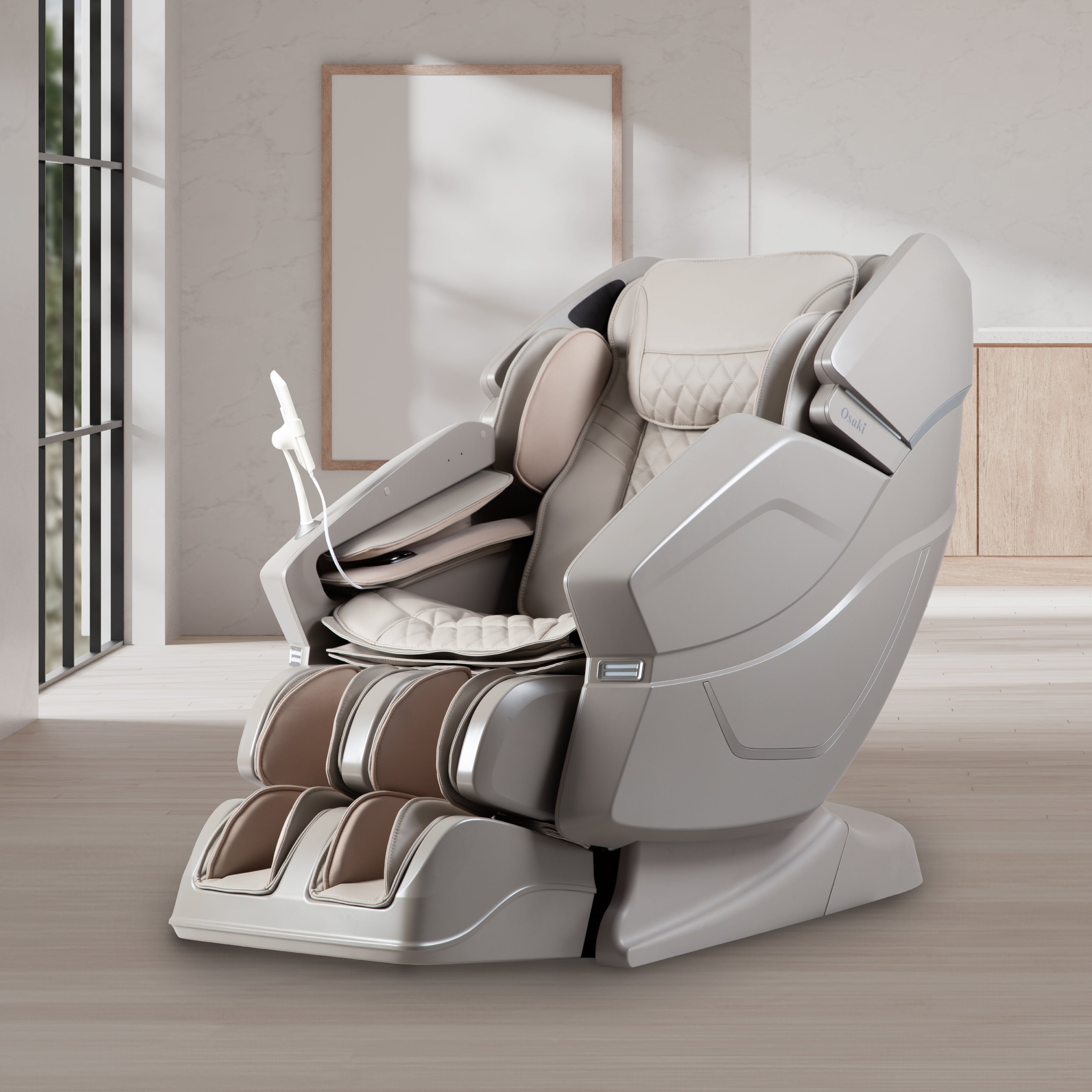 Osaki OS-3D Ai Vito Massage Chair with 5-year Warranty & Leather Cleaning Kit - Buy Direct & Save
