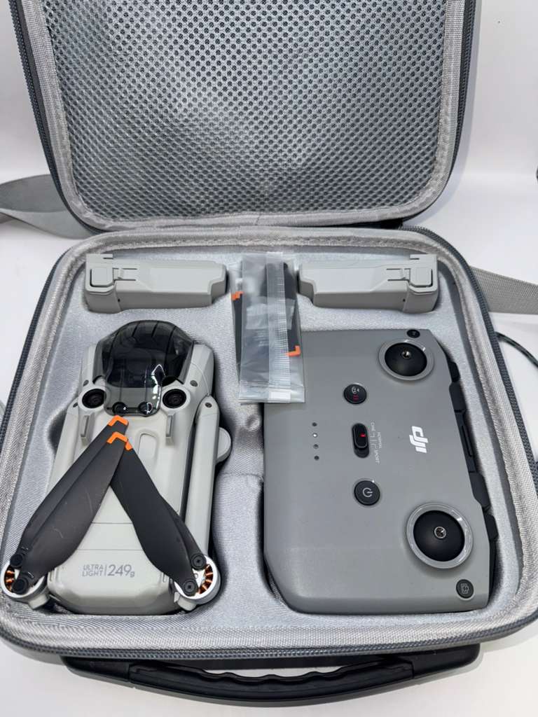 DJI Mini 3 Pro, Lightweight Foldable Camera Drone with 4K/60fps Video, 48MP, 34 Mins Flight Time (Used, 8/10 Condition)