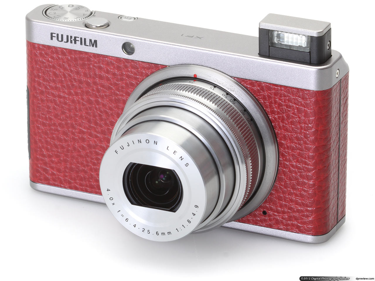 Fujifilm XF1 Compact Digital Camera X Series Red 12.0MP 4x optical zoom - Buy Direct & Save