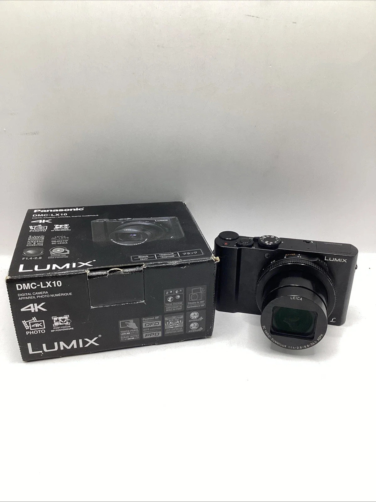 Panasonic LUMIX DMC-LX10 Compact Camera with 64GB Card