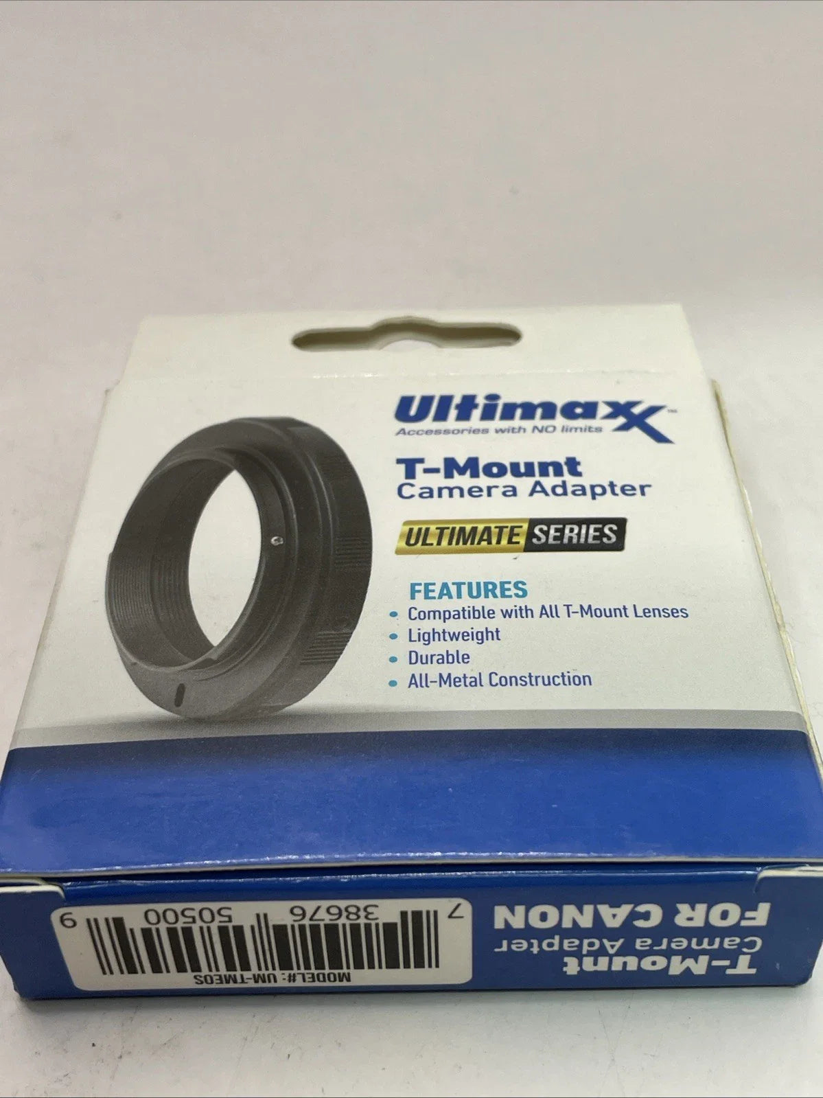 🔧 Ultimaxx T‑Mount Camera Adapter for Canon – Unlock a World of Lenses & Optics