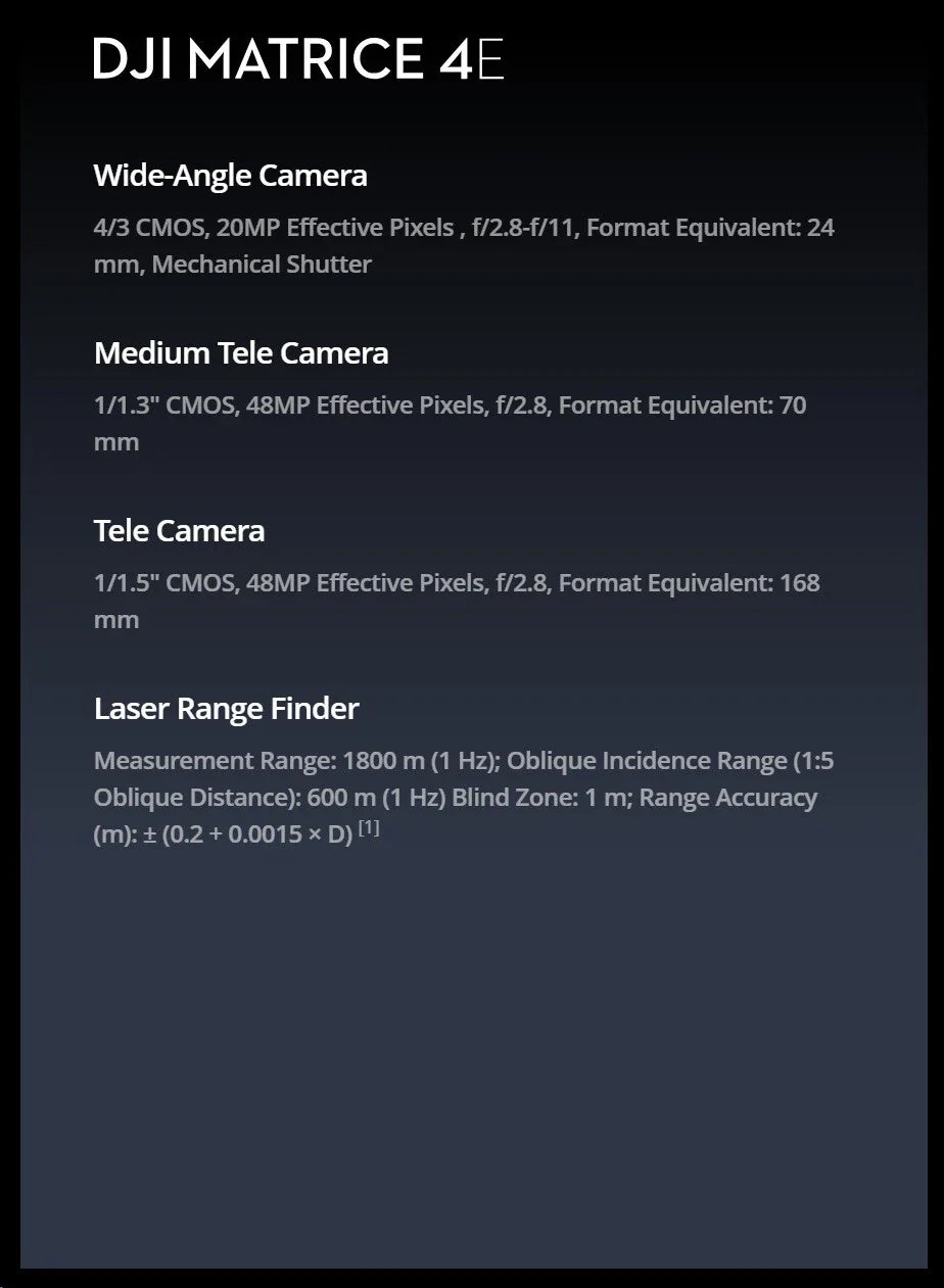 DJI Matrice 4E Enterprise Drone