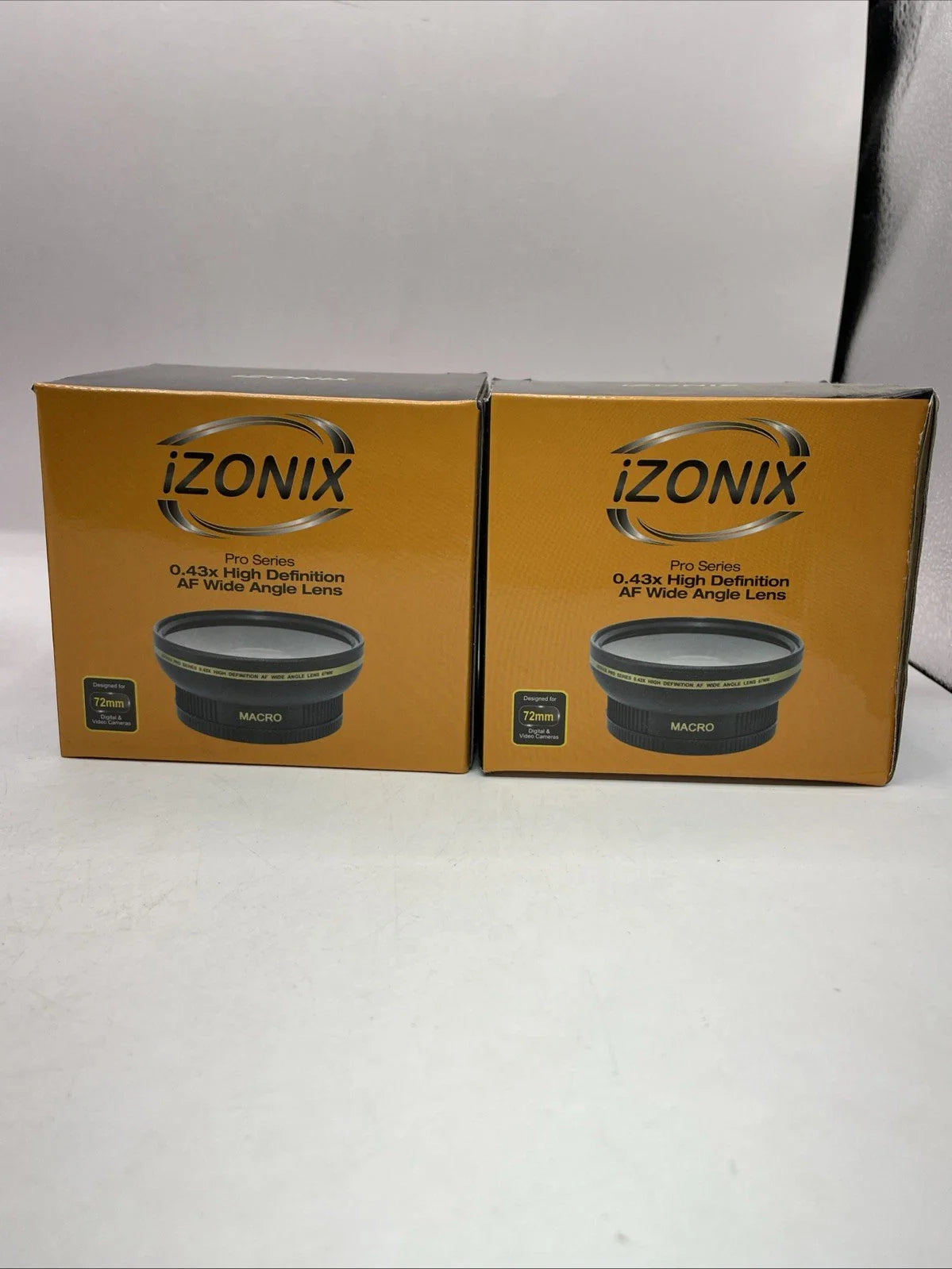 🌟 2× iZONIX Pro Series 0.43x HD AF Wide Angle Lens – 67mm Bundle
