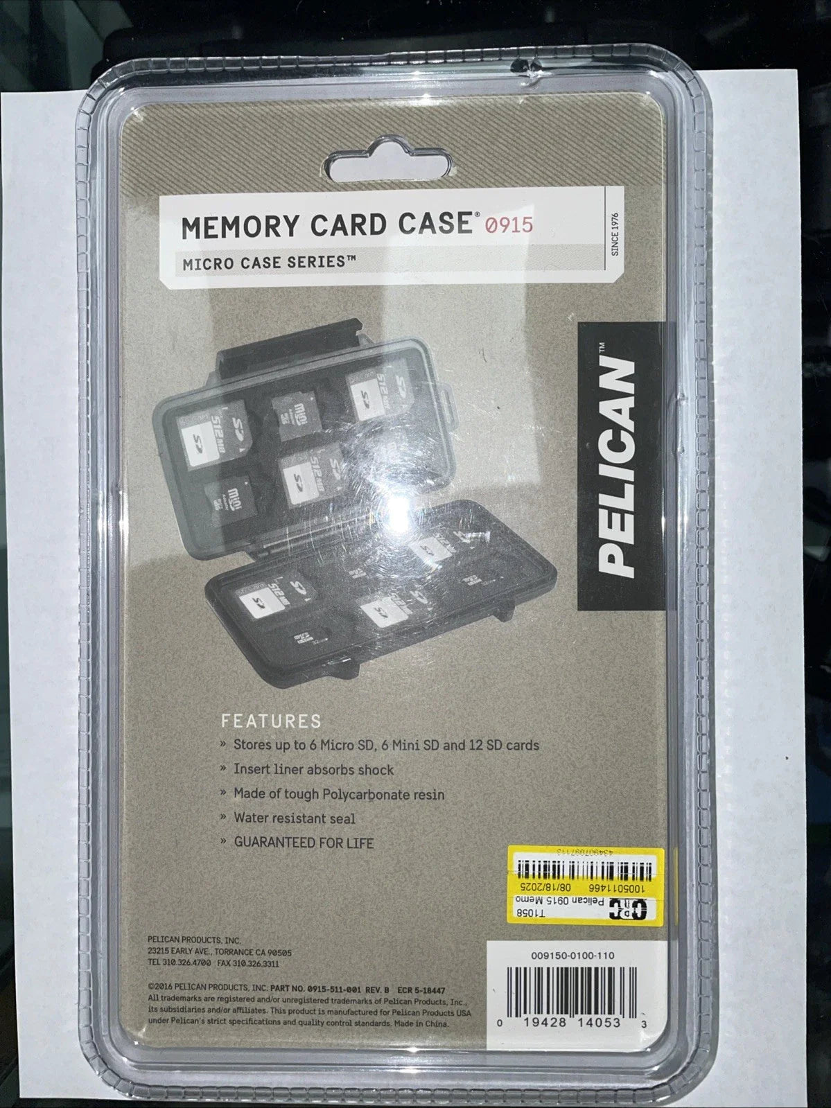 🌟 The NEW Pelican 0915 Micro SD Memory Card Case – Ultimate Protection for Your Cards!