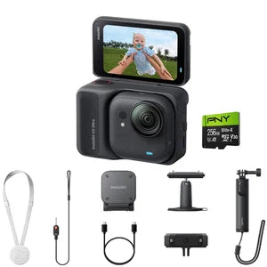 Insta360 Go Ultra 4K Action Camera Bundle with 256GB MicroSD