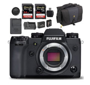 Fujifilm X-H1 Mirrorless Camera Body with Dual 64GB Memory