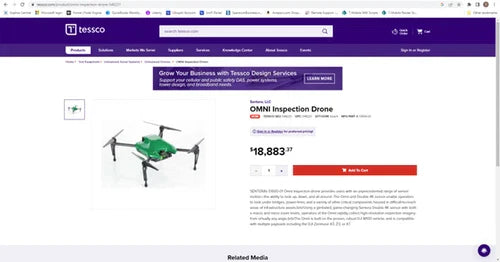 Sentera Omni Vehicle RTK Inspection - DJI Matrice 100 Chassis