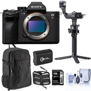 Sony Alpha a7R V Mirrorless Digital Camera (Black, Body Only) with DJI RSC 2 Gimbal Kit